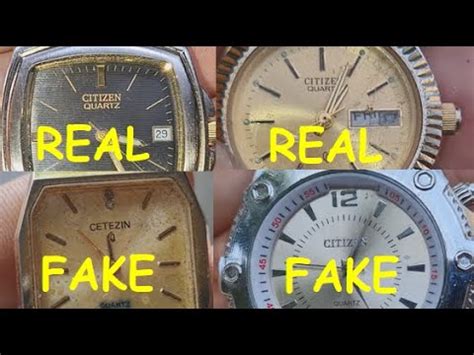 how to recognize fake citizen watch|authentic citizen watch.